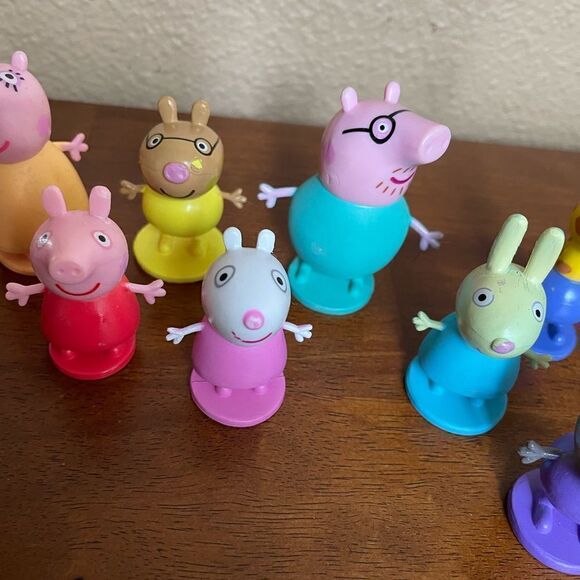 Peppa Pig Vintage 2003 Figures Cake Toppers - Picture 3 of 13